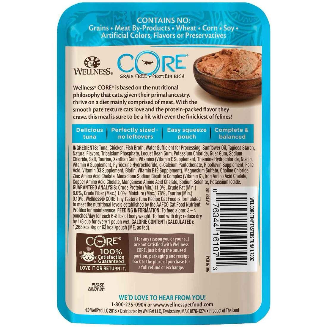 Wellness Core Tiny Tasters Tuna Pate (1.75oz)