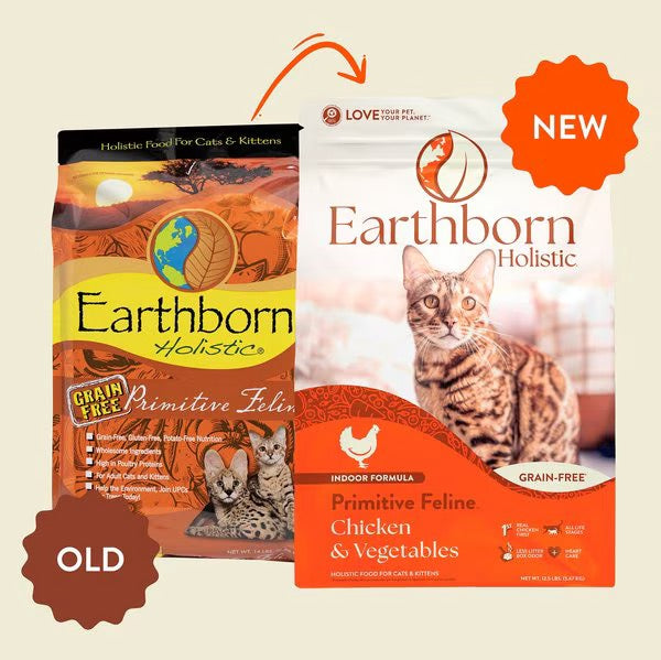 Earthborn Grain Free Primitive Feline Dry Cat Food