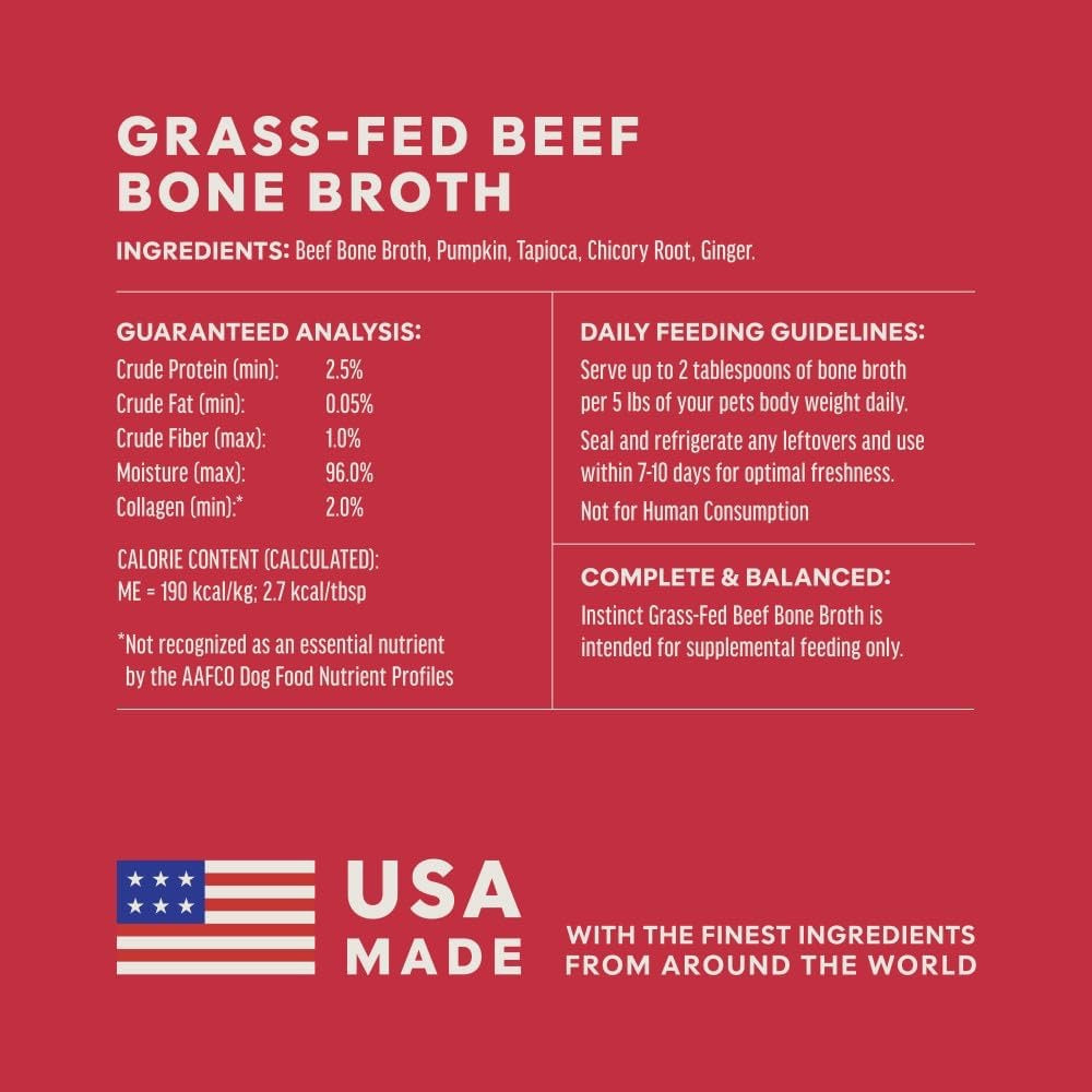 Instinct Beef Bone Broth (16oz)