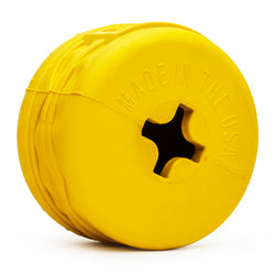 BullyMake Toss N' Treat Cheeseburger Dog Chew Toy