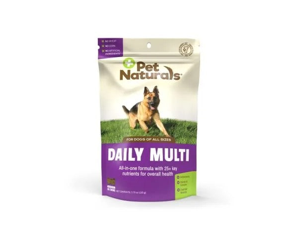 30 Count Pet Naturals Daily Multi-Vitamin Chews for Dogs