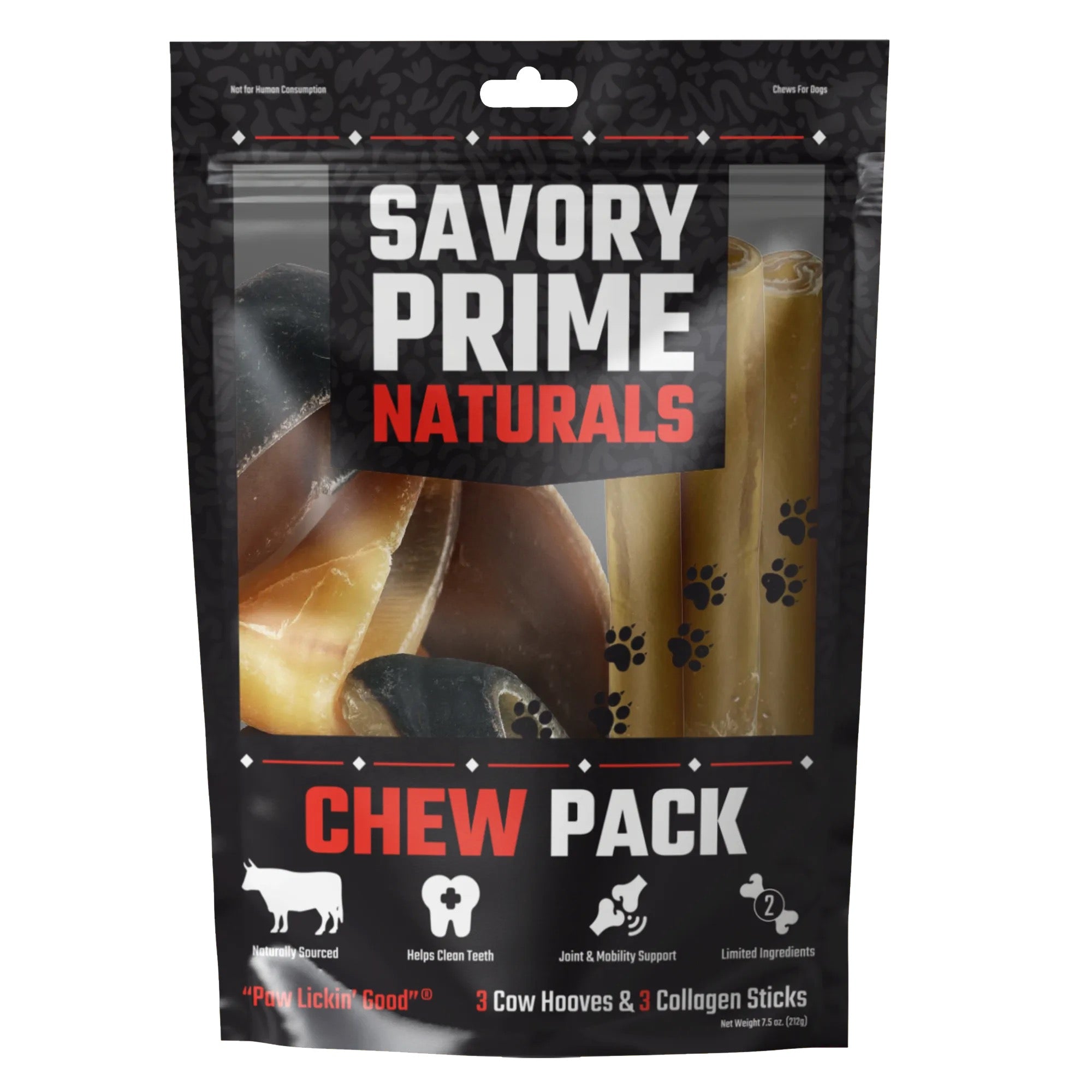 Savory Prime Naturals Chew Pack (8oz)