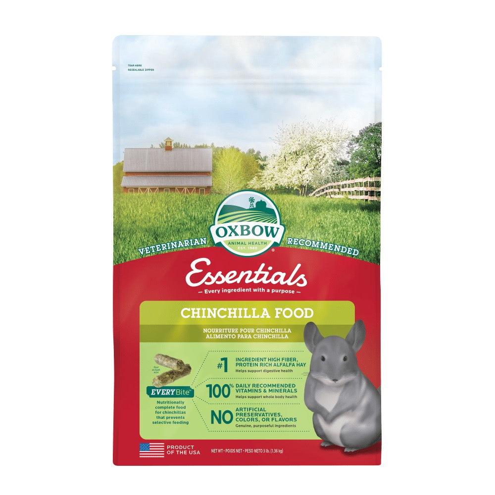 3lb Oxbow Essentials Chinchilla Food