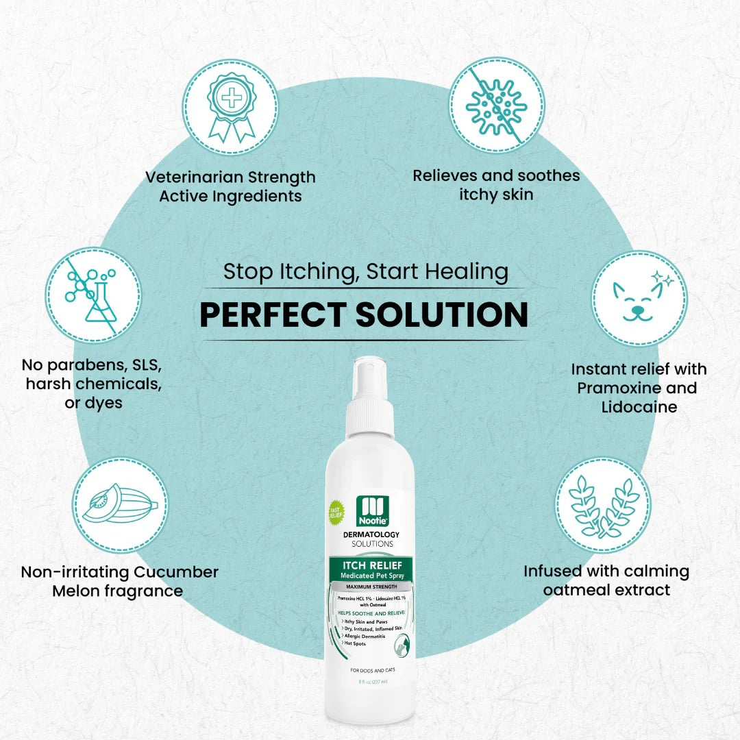Nootie Itch Relief Pet Spray (8oz)