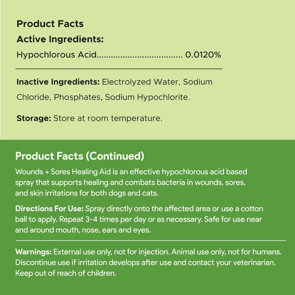 Chew + Heal Wounds + Sores Healing Aid Spray for Dogs & Cats 4oz
