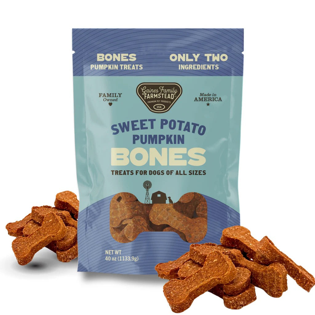 Gaines Family Farmstead Sweet Potato Pumpkin Bone (6oz)