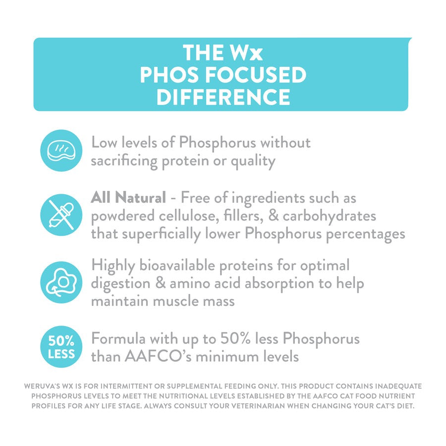 Weruva Wx Phosphorus Focused Hydrating Tilapia & Chicken Puree (5.5oz)