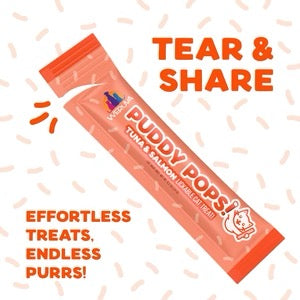 Weruva Puddy Pops Lickable Tuna & Salmon Treats (5 pack)