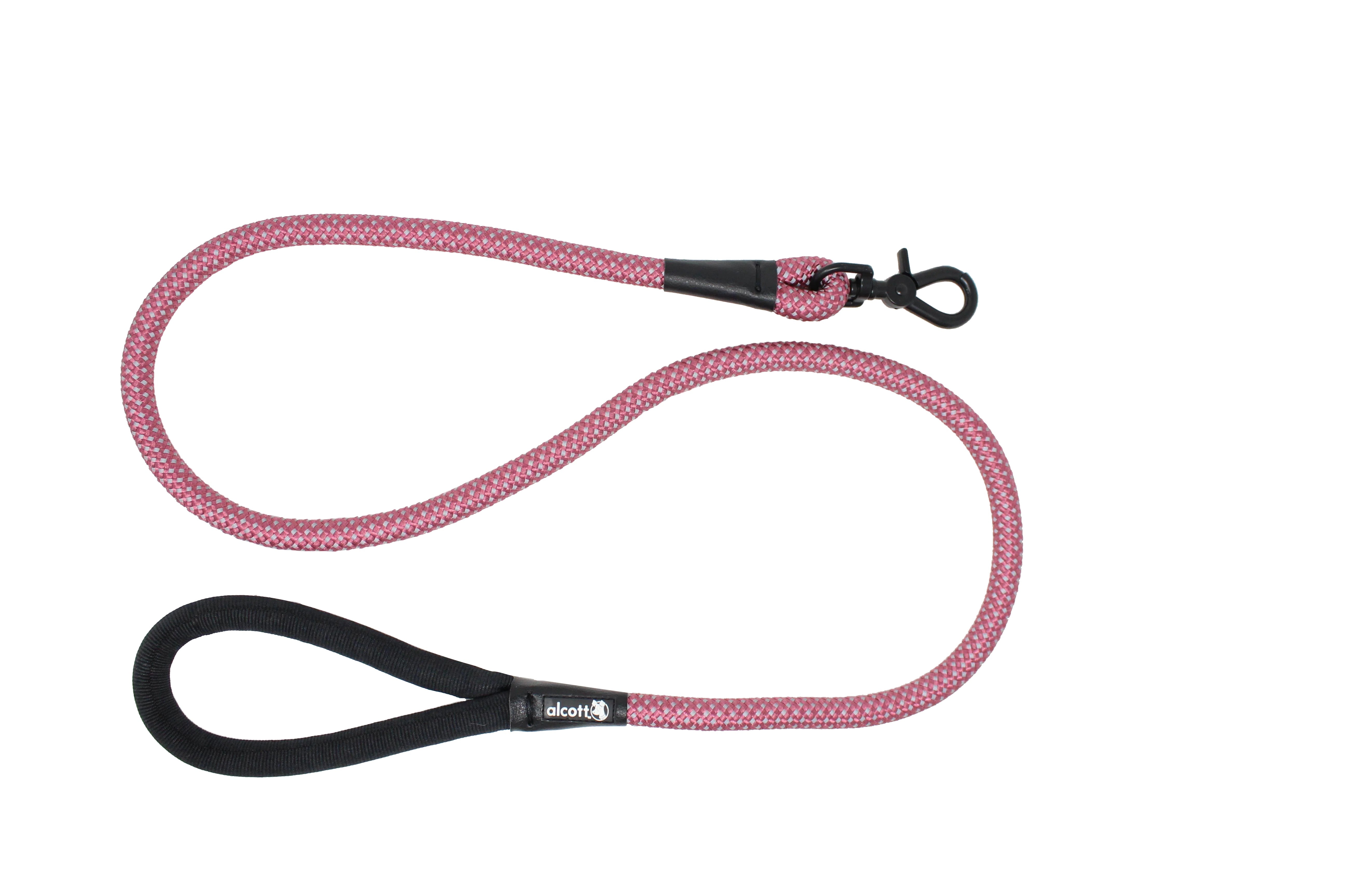 Alcott Bright Rope Leash (Red|5ft)
