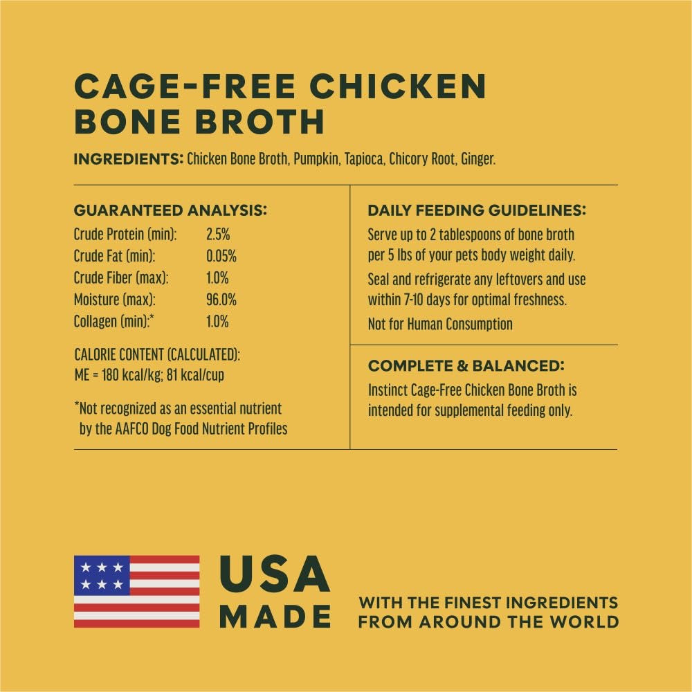 Instinct Chicken Bone Broth (16oz)