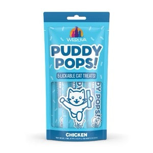 Weruva Puddy Pops Lickable Chicken Treats (5 pack)