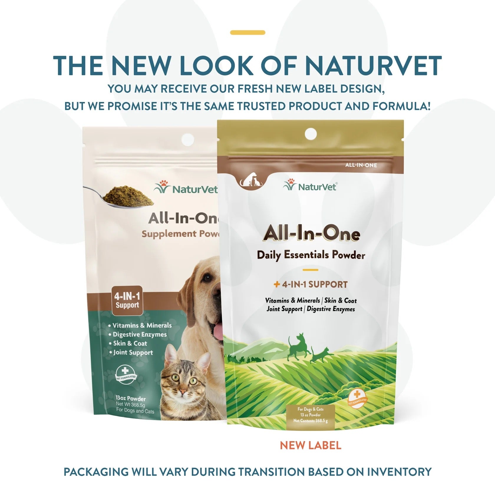 13oz NaturVet All in one Daily Enzymatic Powder