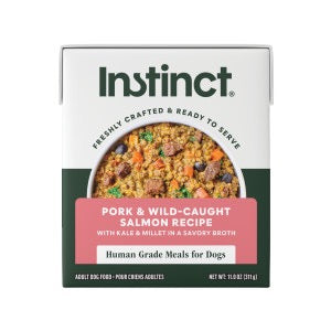 Instinct Freshly Crafted Meals Pork & Salmon Dog Food (11oz)