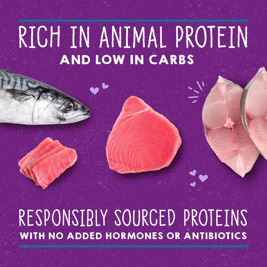 Stella & Chewy's Carnivore Cravings Savory Shreds Tuna & Mackerl in Broth (2.8oz)