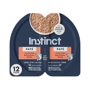 Instinct Pate Grain Free Salmon Split Cup Cat Food (2.64oz)
