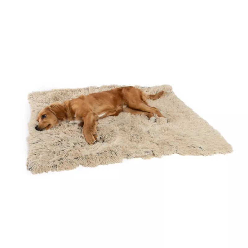 Best Friends by Sheri Blanket Shag Taupe 30x40