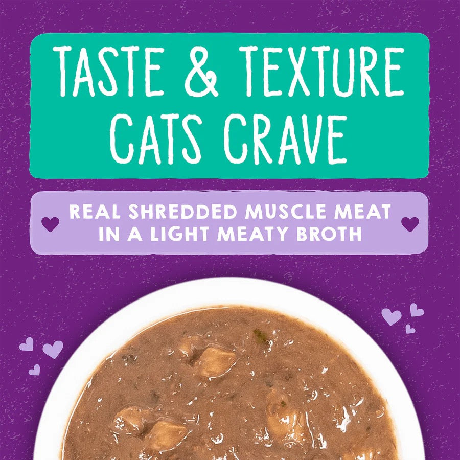 Stella & Chewy's Carnivore Cravings Savory Shreds Tuna & Salmon in Broth (2.8oz)