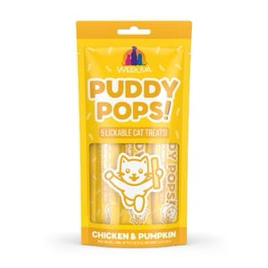 Weruva Puddy Pops Lickable Chicken & Pumpkin Treats (5 pack)