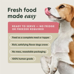 Instinct Freshly Crafted Meals Pork & Salmon Dog Food (11oz)