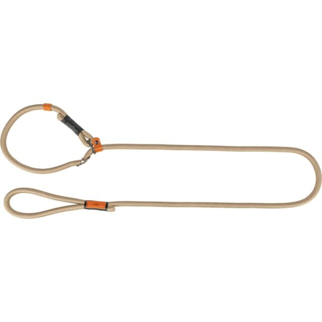 Trixie Riverstone Tan Slip Leash (L-XL: DIAM 5.1 in)