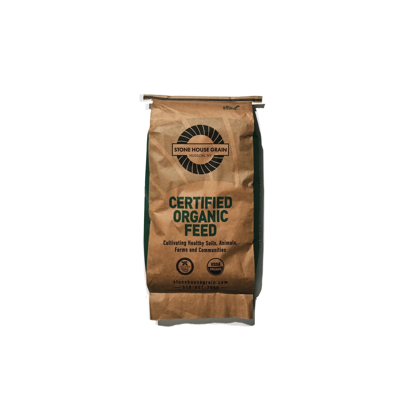 Stone House Grain 17% Organic Poultry Layer Feed (50lb)