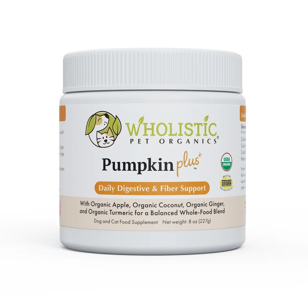 Wholistic Pet Organics Organic Pumpkin Plus | 8 oz
