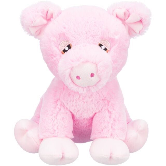 Trixie BeEco Piggy Edison Recycled Dog Plush Toy (9.4 in)