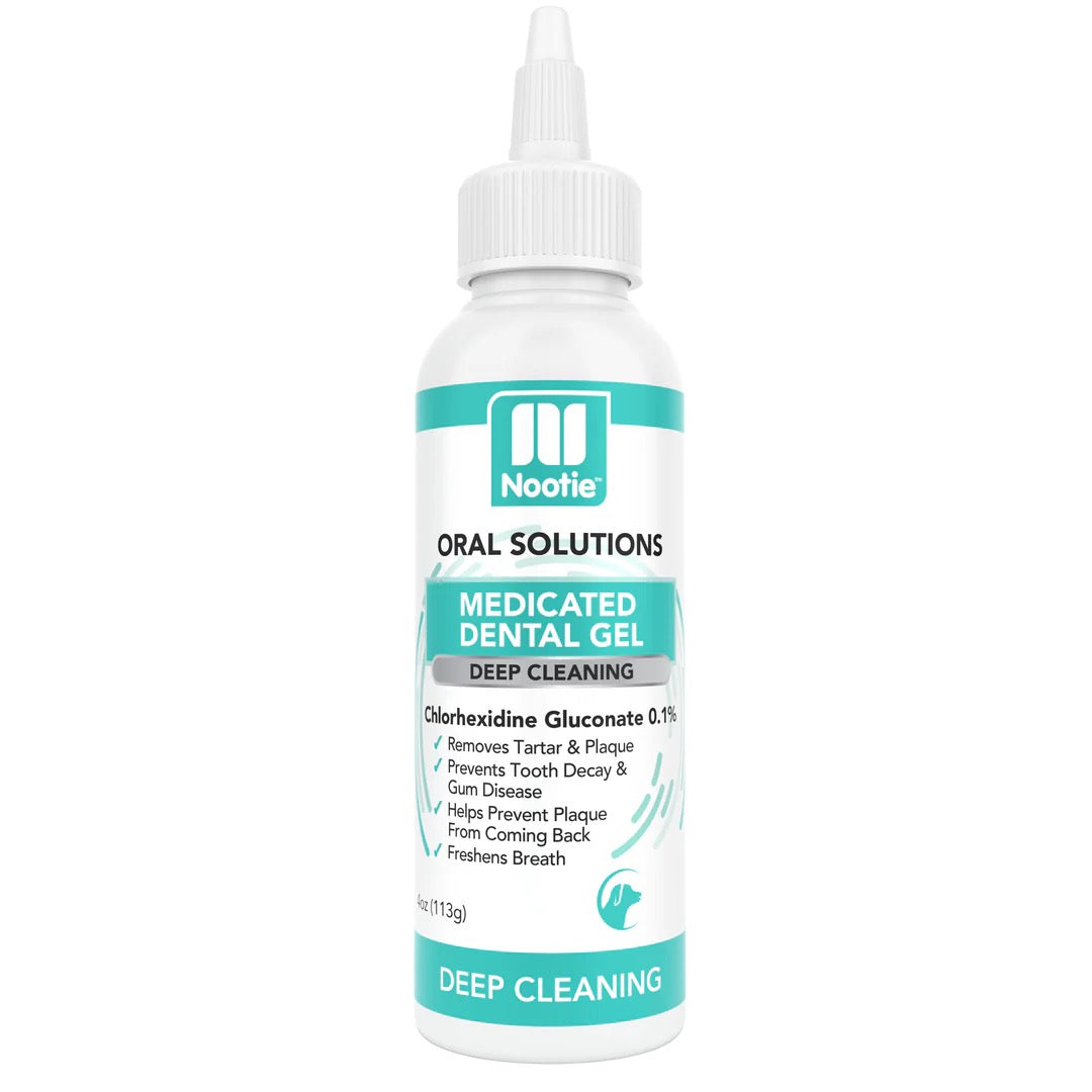 4oz Nootie Antimicrobial Dental Gel for Dogs