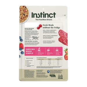 Instinct Fresh Dried Meal Blends Freeze Dried Beef & Wild Berries Dog Food (3oz)