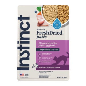 Instinct FreshDried Pate Rabbit Cat Food (3oz)