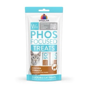 Weruva WX Phosphorus Focused Chicken Lickable Cat Treat (5 pack)