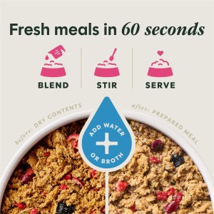 Instinct Fresh Dried Meal Blends Freeze Dried Beef & Wild Berries Dog Food (3oz)