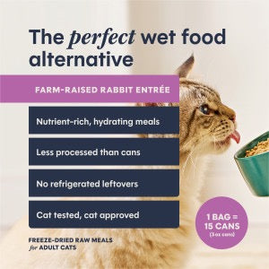 Instinct FreshDried Pate Rabbit Cat Food (3oz)