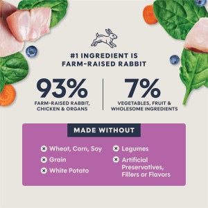 Instinct FreshDried Pate Rabbit Cat Food (3oz)