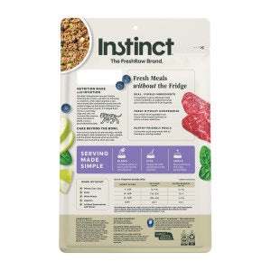 Instinct Fresh Dried Meal Blends Freeze Dried Beef & Orchard Blend Dog Food (3oz)