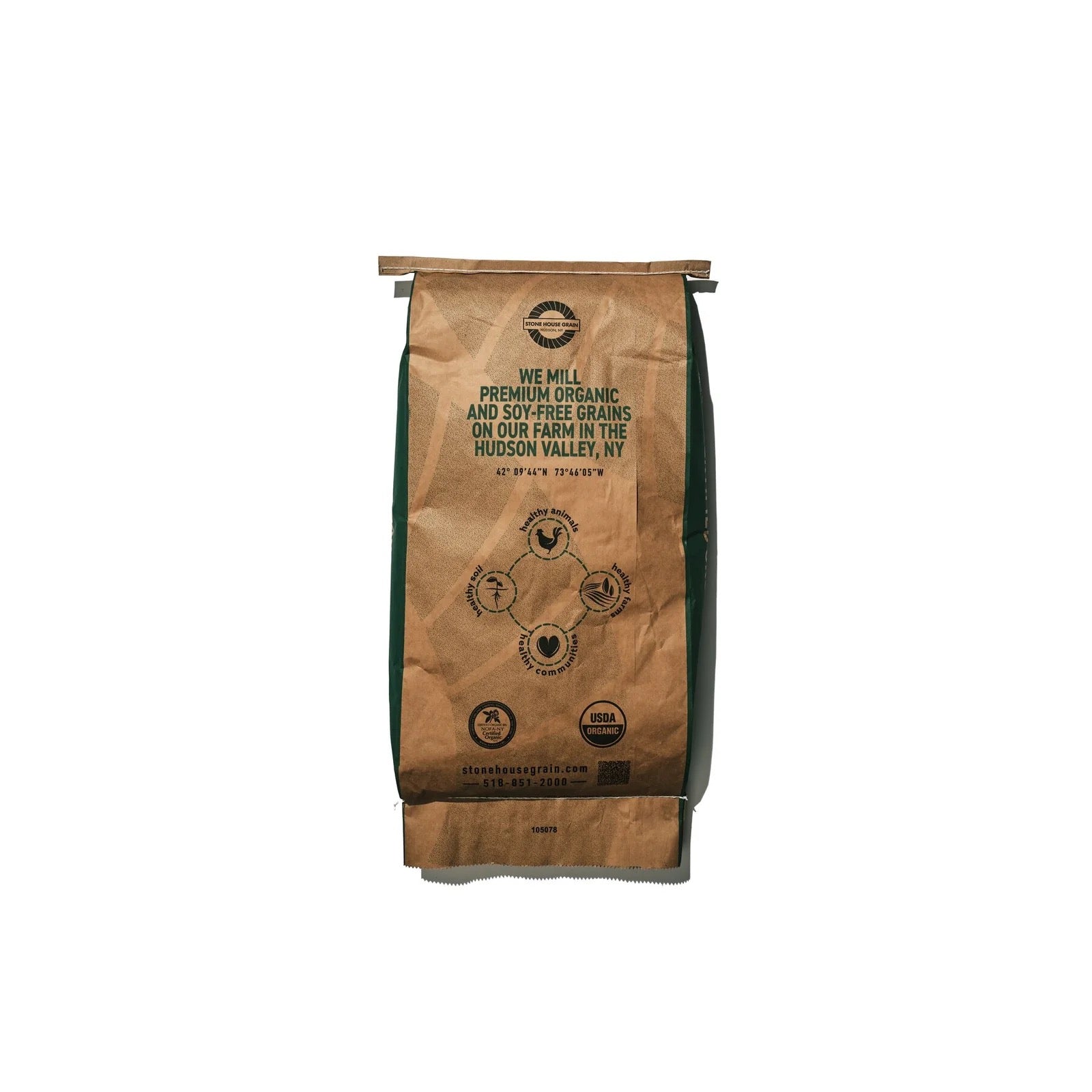 Stone House Grain 17% Organic Poultry Layer Feed (50lb)