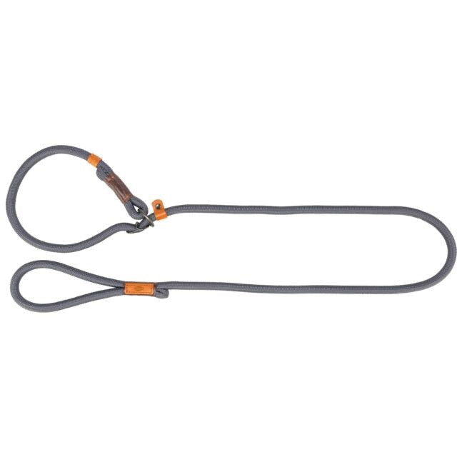 Trixie Riverstone Gray Slip Leash (L-XL: DIAM 5.1 in)