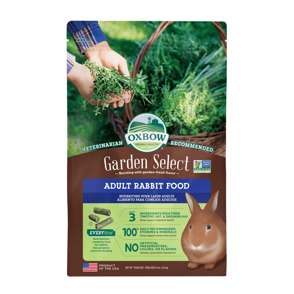 4lb Oxbow Garden Select Adult Rabbit Food