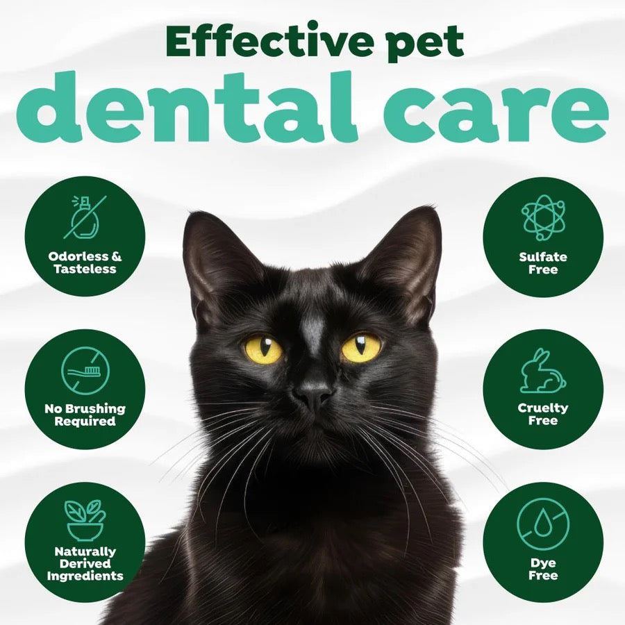 Tropiclean Fresh Breath Dental Water Additive +Urinary Tract Support for Cats (16oz)