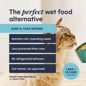 Instinct FreshDried Pate Surf & Turf Cat Food (3oz)