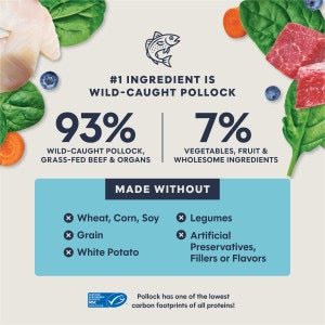 Instinct FreshDried Pate Surf & Turf Cat Food (3oz)