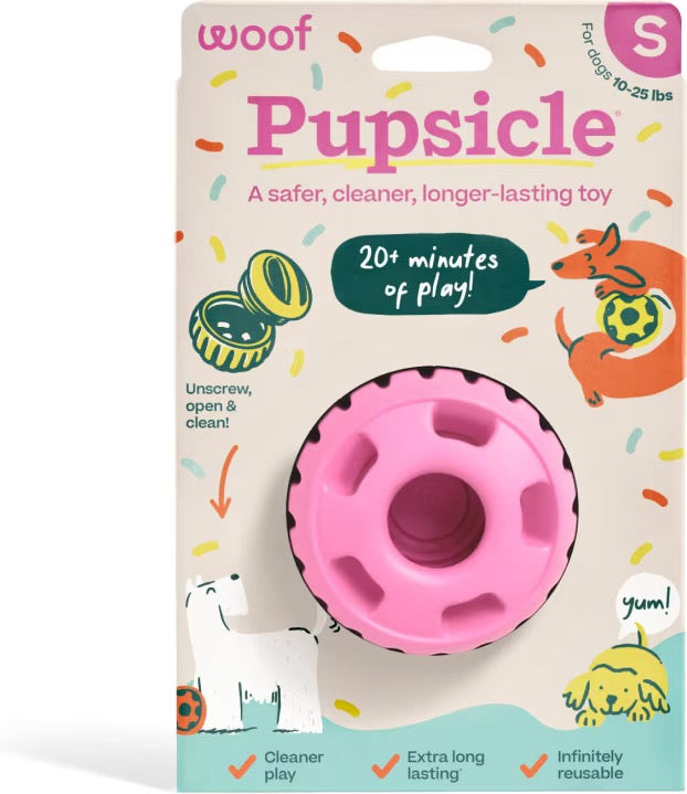 Woof Popsicle Birthday Small Dog Toy