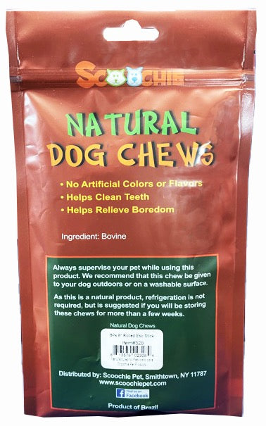 Scoochie 6IN Rolled Esophagus 8PK