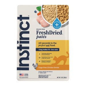 Instinct FreshDried Pate Grain Free Chicken Cat Food (3oz)