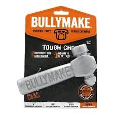 BullyMake Toss N' Treat Hammer Dog Chew Toy, Beef Flavored