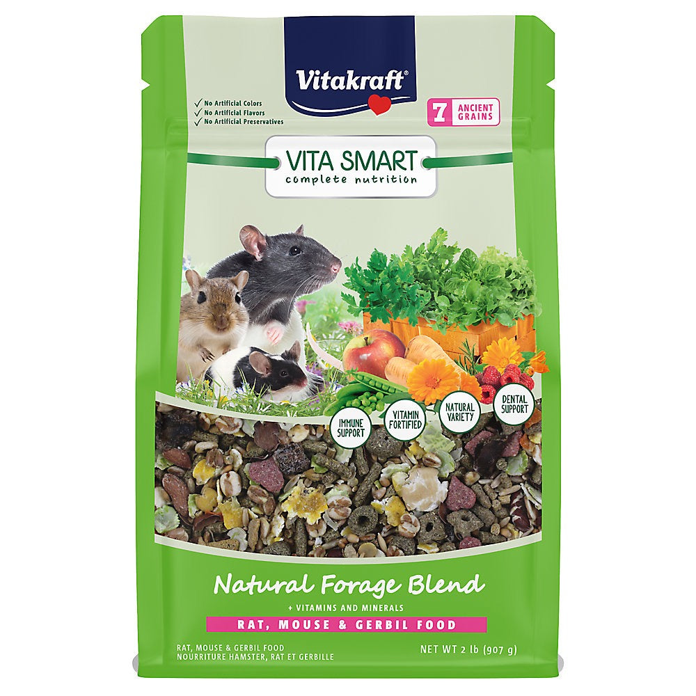 2lb Vitakraft Vita Smart Rat, Mouse & Gerbil Food