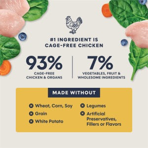 Instinct FreshDried Pate Grain Free Chicken Cat Food (3oz)