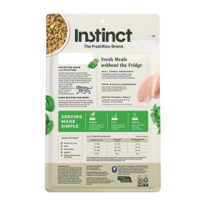 Instinct Fresh Dried Meal Blends Freeze Dried Chicken & Supergreens Blend Dog Food (