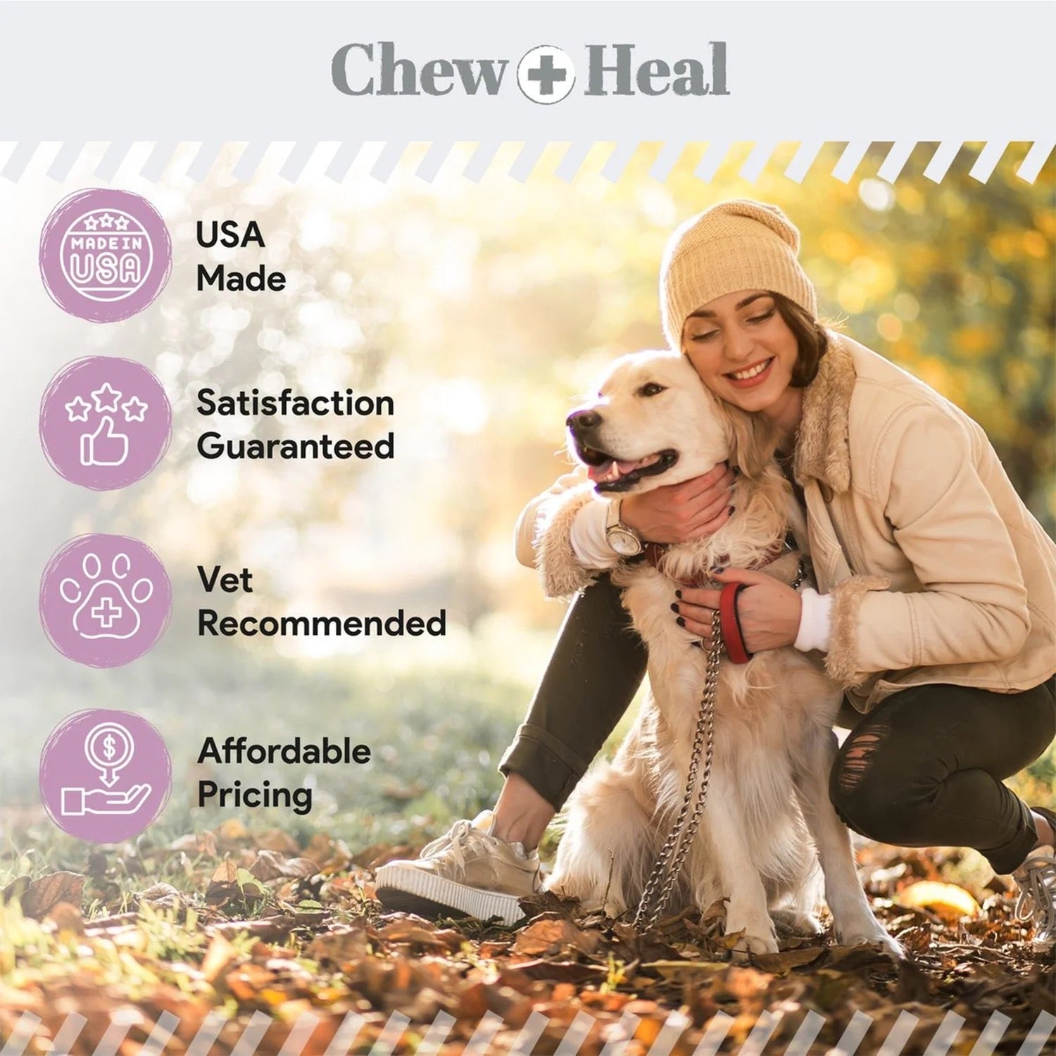Chew + Heal Advanced Chlorhexidine Ear Flush for Dogs 4oz