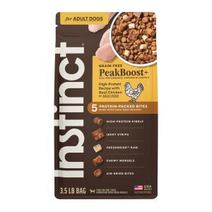 Instinct Peak Boost Grain Free High Protein Chicken Dry Dog Food